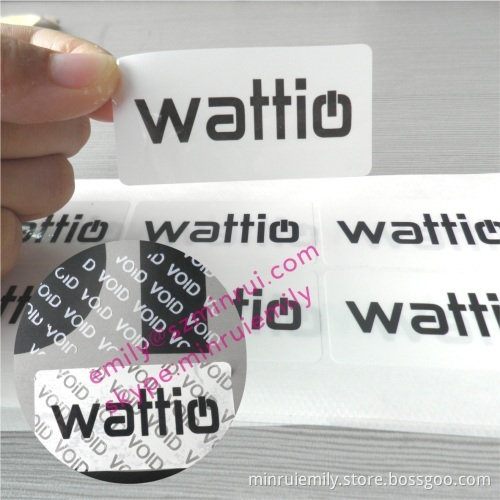 Custom Void Security Stickers Printing,self Adhesive Tamper Proof Void Seal Stickers,tamper Evident Seal Stickers 